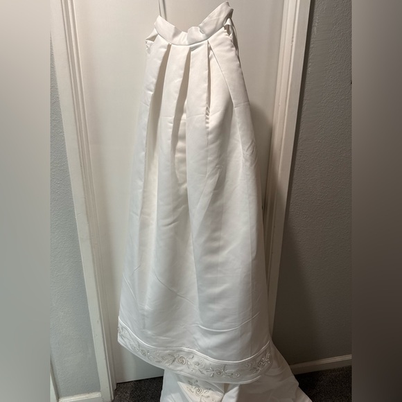 Vintage 2000 Two-Piece Mon Cheri Wedding Dress - Picture 2 of 7